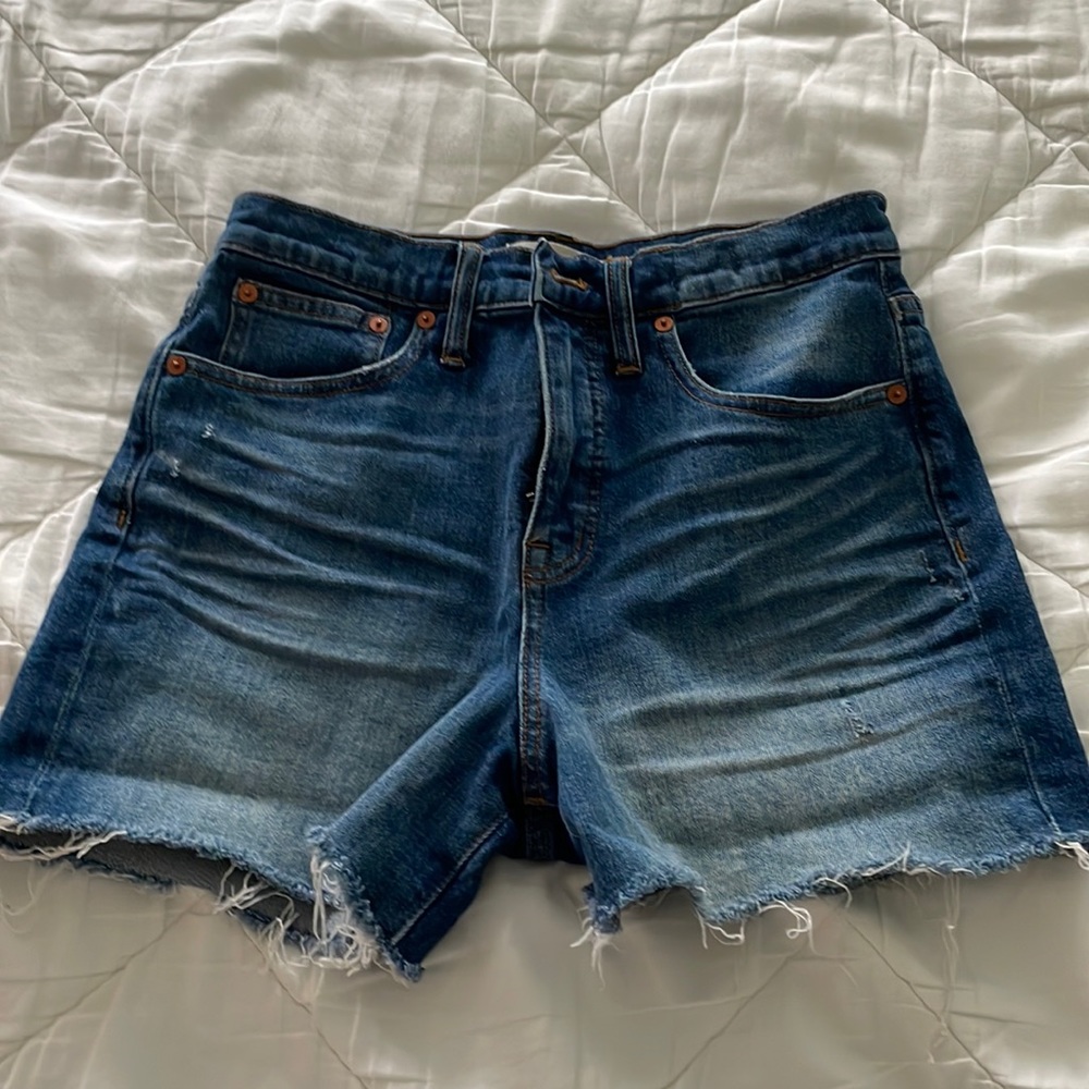 Madewell High-Rise Denim Shorts